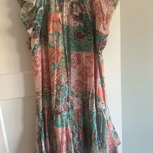 Umgee Multicolor Bohemian Dress